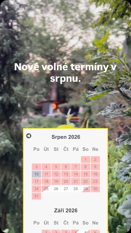 Kalendář volných termínů